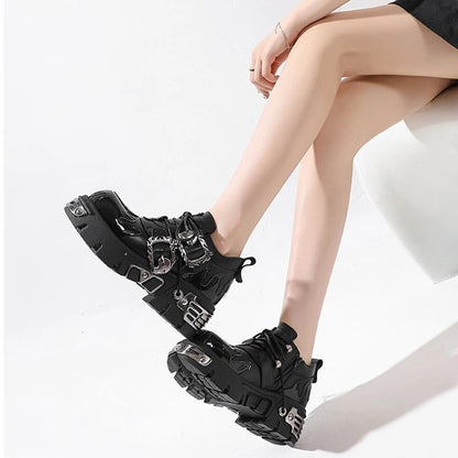 Gothic Punk Shoes WS F36