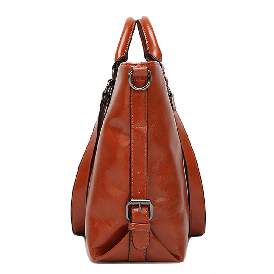 Patent leather handbag Karran