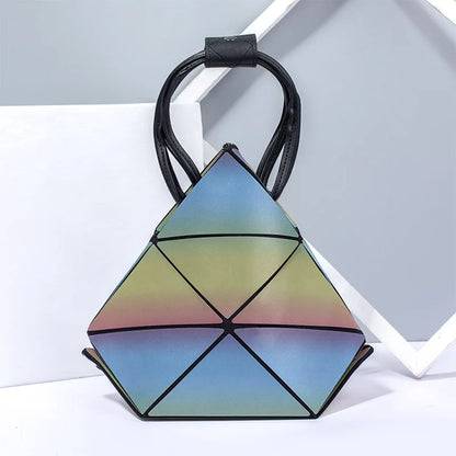 Geometric Foldable Handbag Rusky