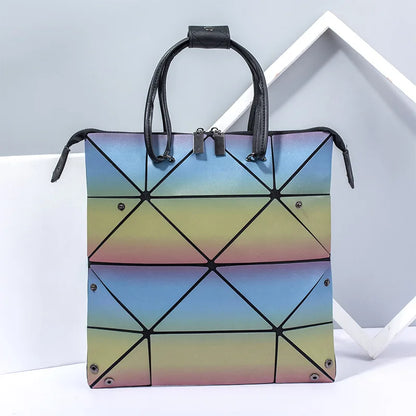 Geometric Foldable Handbag Rusky