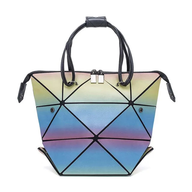 Geometric Foldable Handbag Rusky