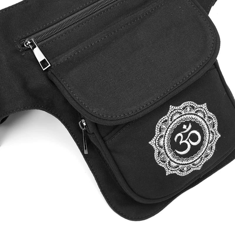 Punk Gothic Waist Bag WS BG10