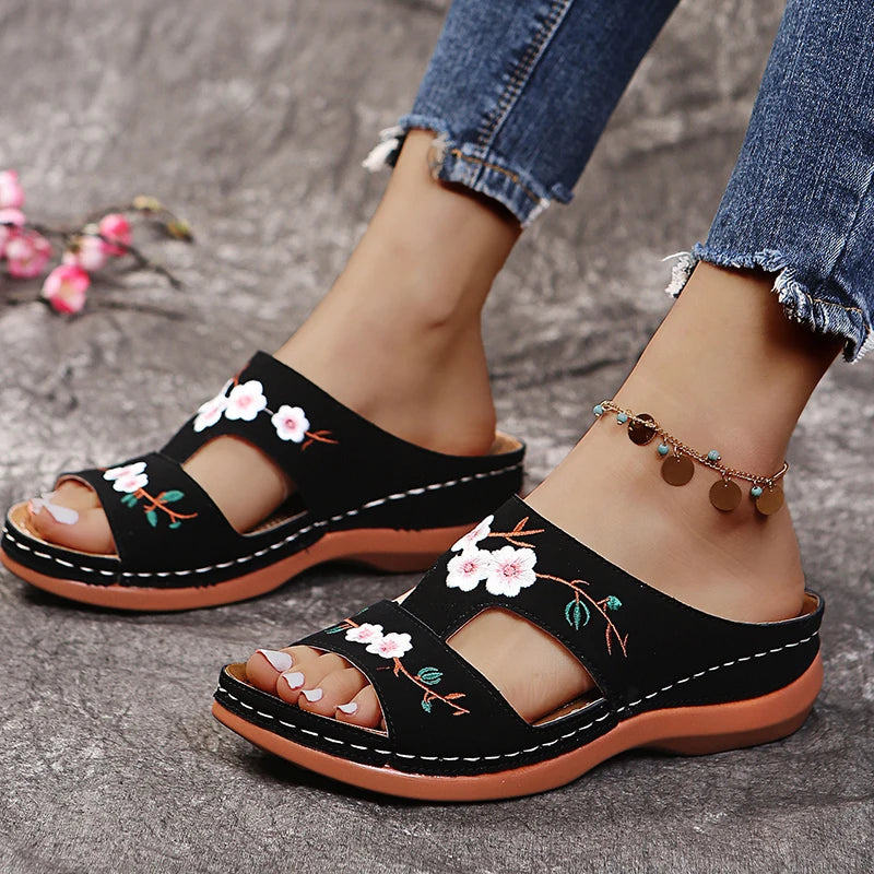 Summer Sandals Floral