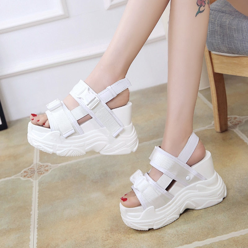 Gothic Platform Sandals WS F40