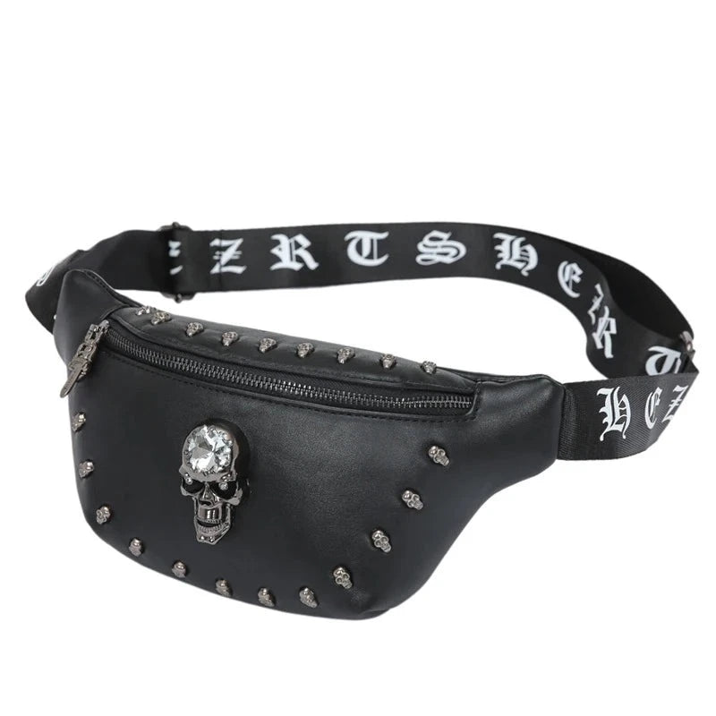 Punk Gothic Waist Bag WS BG09