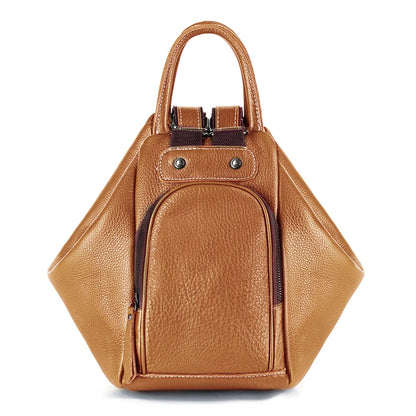 Natural Leather Backpack WS Boly