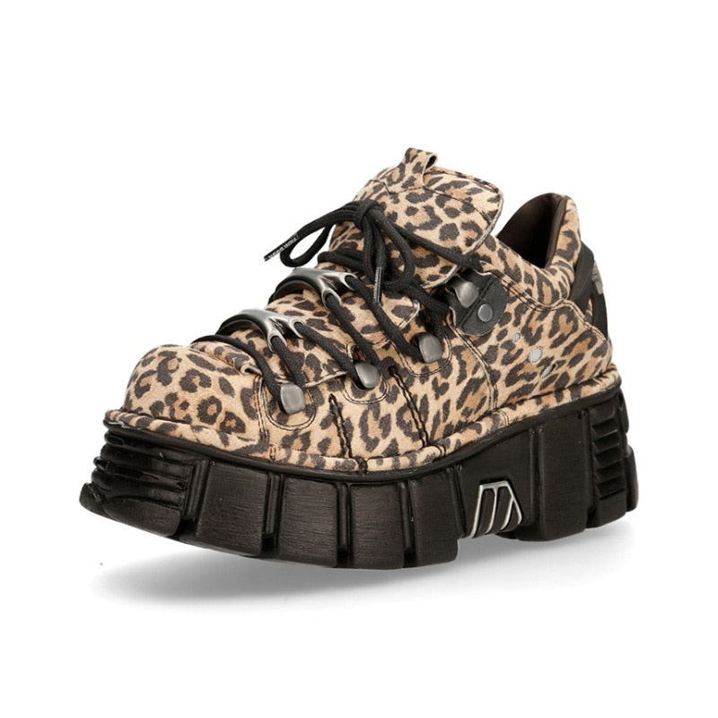 Gothic Leopard Shoes WS F38