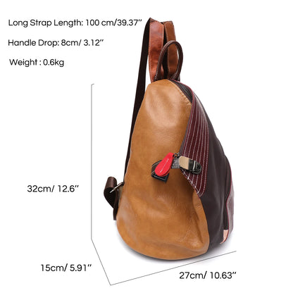 Genuine Leather Backpack Kamy