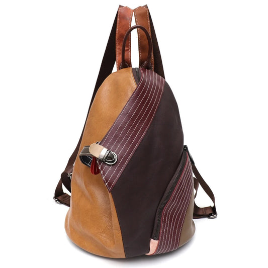 Genuine Leather Backpack Kamy