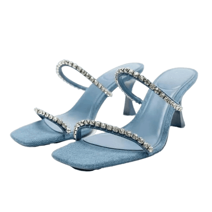 Denim Sandals Yiya ( 2 Colors)