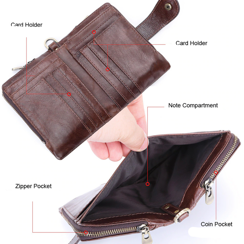 Men's Leather Wallet Santino