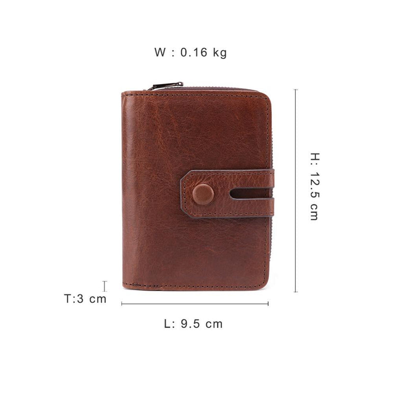 Men's Leather Wallet Zurma