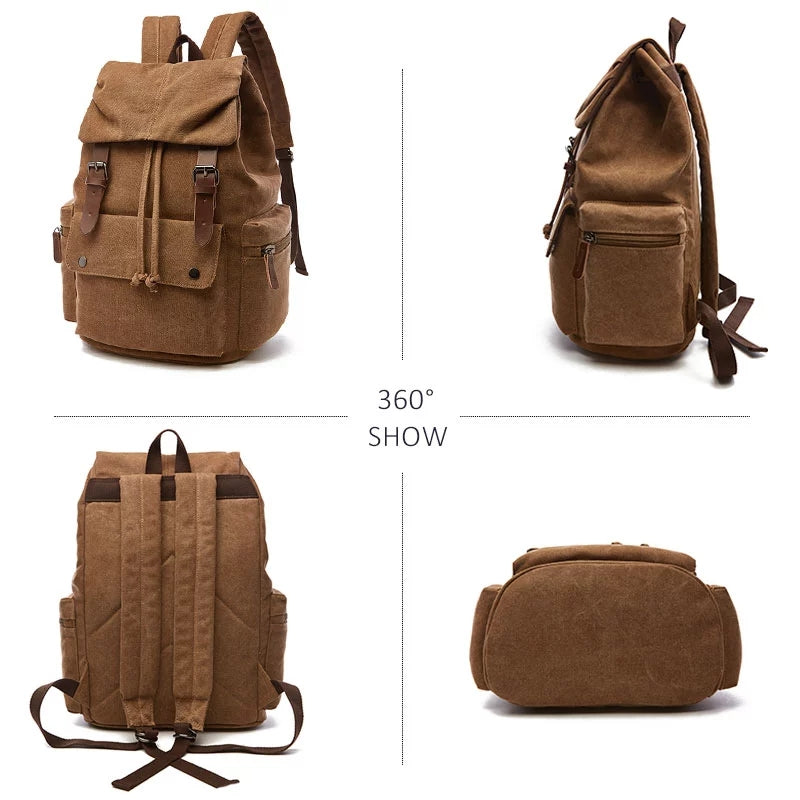 Canvas Travel Backpack WS Cv23