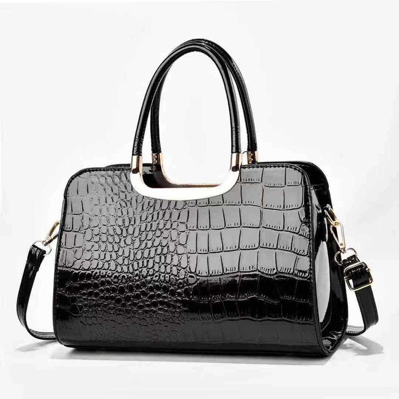 Large Leather Handbag Pepy