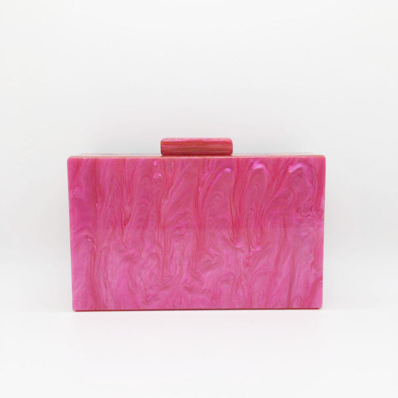 Acrylic Party Handbag Pink