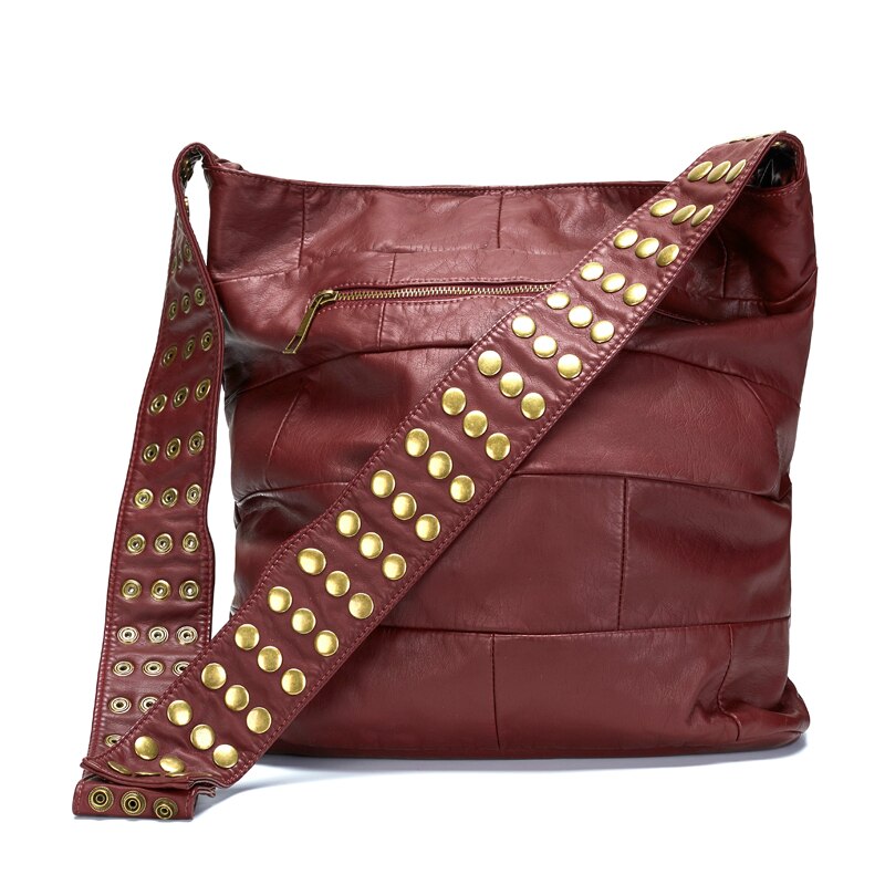 Soft Leather Shoulder Bag Jazury