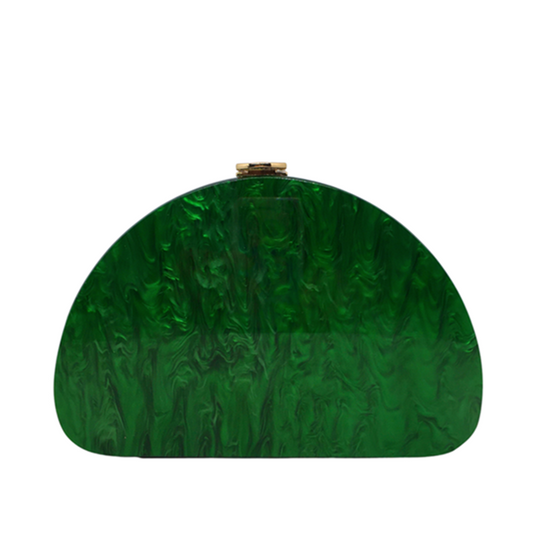 Acrylic Party Handbag Green