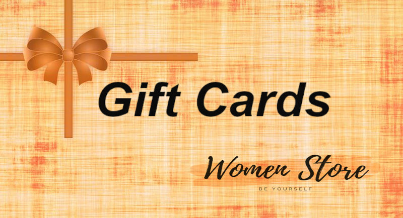 Gift Cards W. Store - Women Store Online