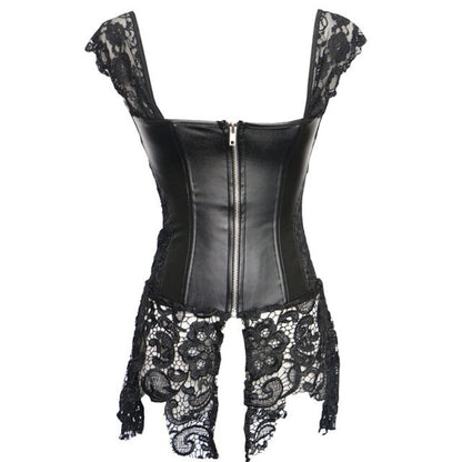 Leather Corset Dress WS Loretta