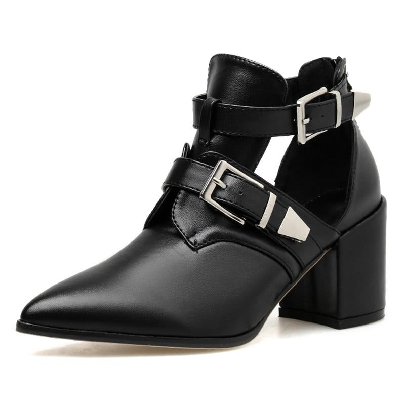 Gothic Heeled Shoes WS F06
