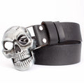 Natural Leather Belt Gothic Punk WS B13