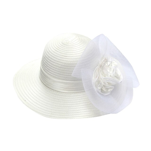 Elegant Wide Brim Hat