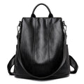 Anti Theft Leather Backpack Milos
