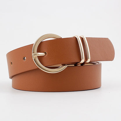 Round Buckle Trouser Belt Zatur