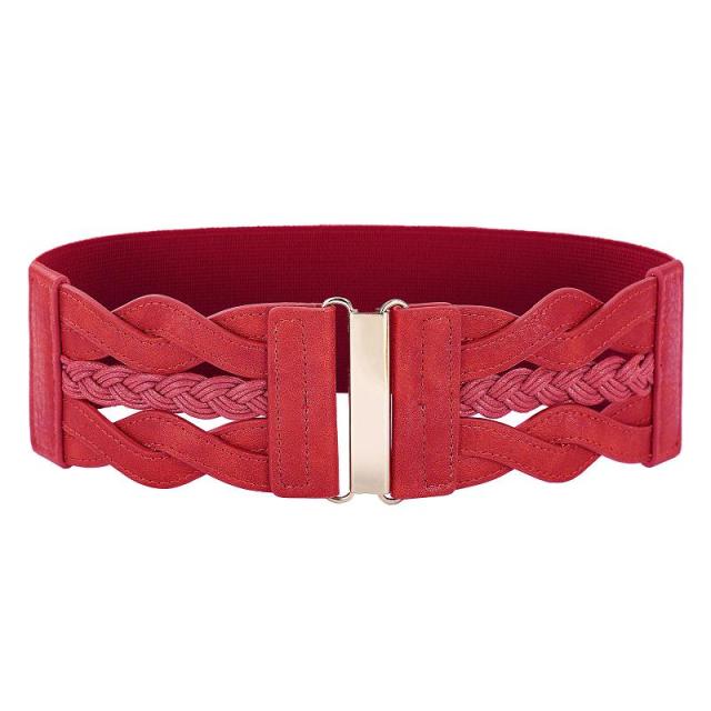 Braided Leather Belt 5 Colors Pamter