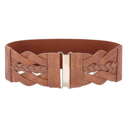 Braided Leather Belt 5 Colors Pamter