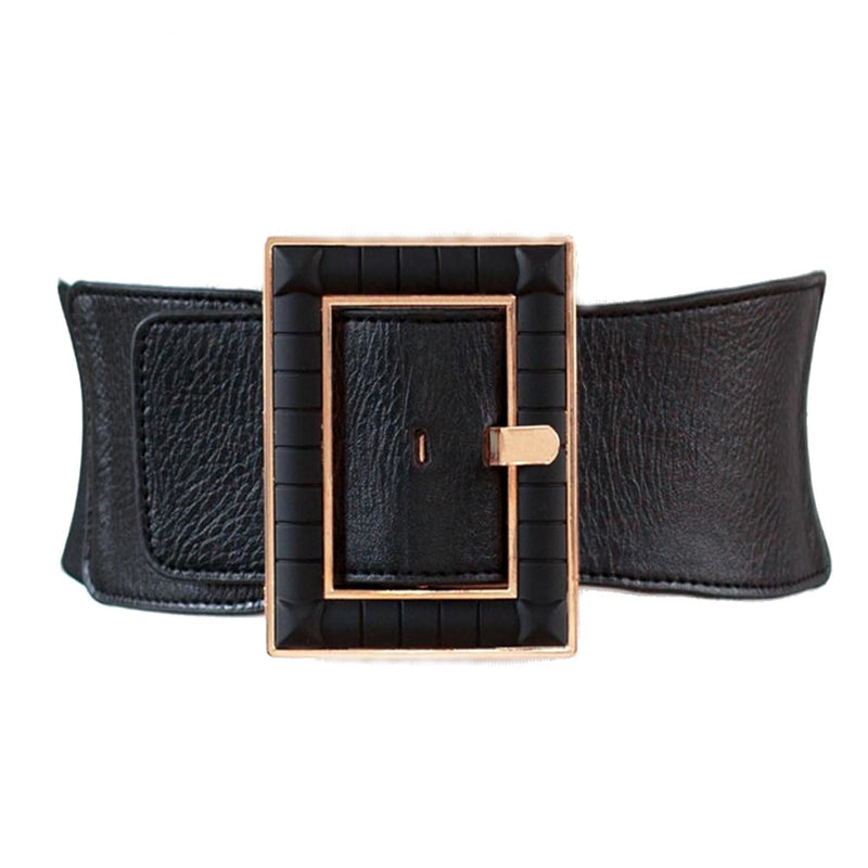 Elastic Natural Leather Belt  Katyer