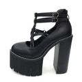 Gothic Platform Shoes WS F01
