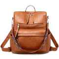 Large leather backpack Newcastle