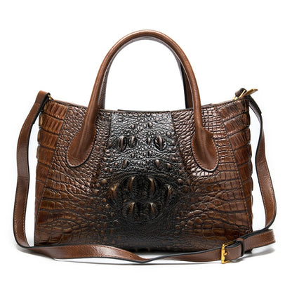 Crocodile leather bag Zumba