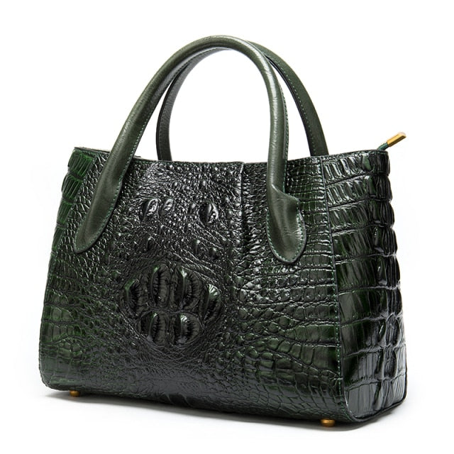 Crocodile leather bag Zumba