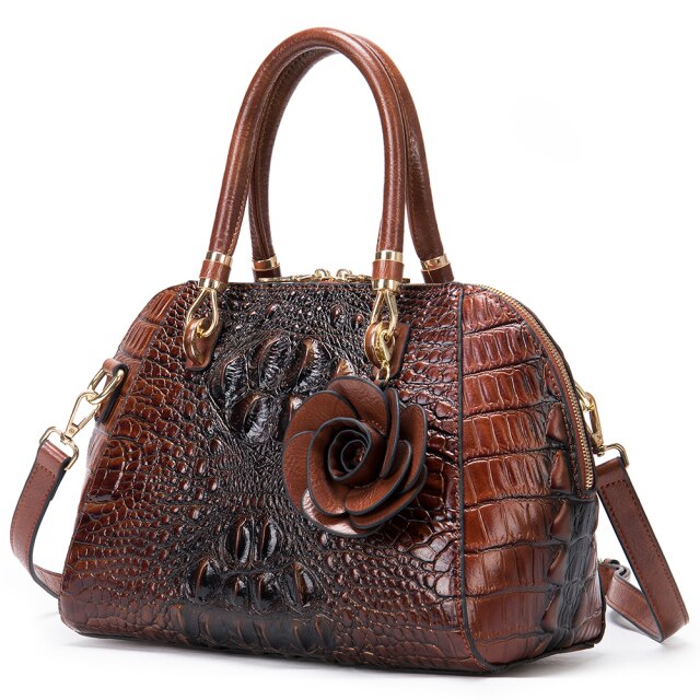Large Natural Leather Bag Ania
