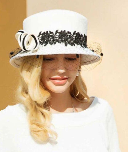 Wide Brim Hat For Events