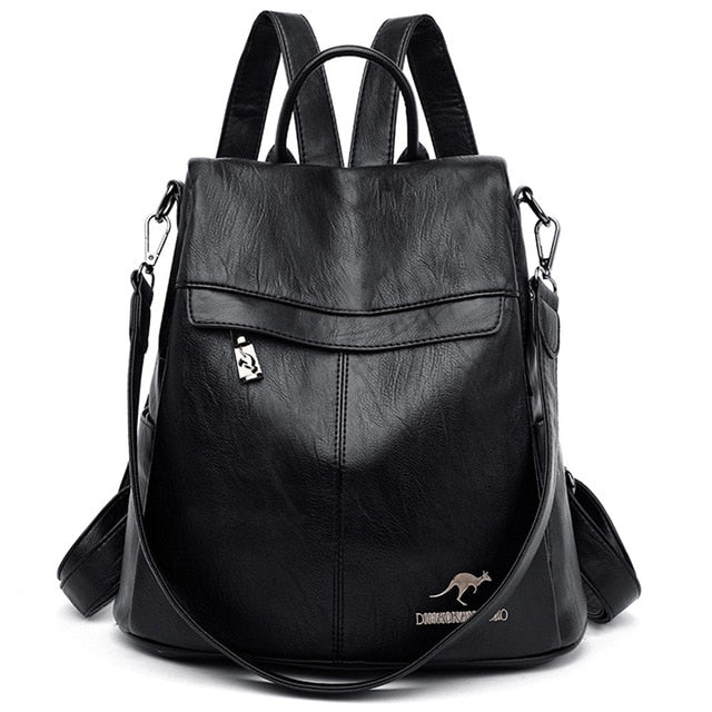 Soft Leather Backpack Murano