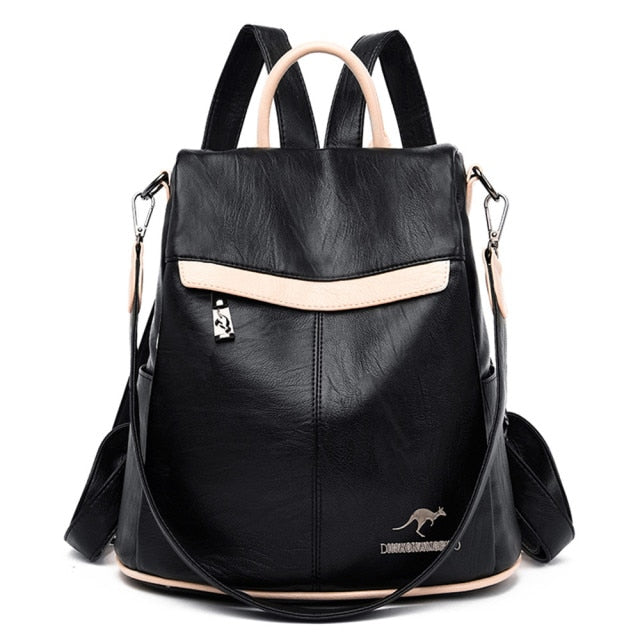 Soft Leather Backpack Murano