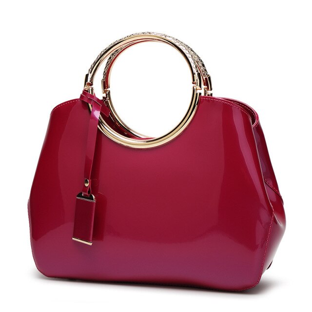 Patent Leather Handbag Beleny