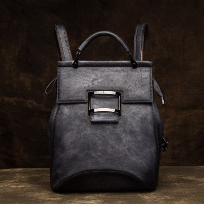 Handmade Leather Backpack Takeko