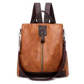 Casual Leather Backpack (4 Colors) Prague