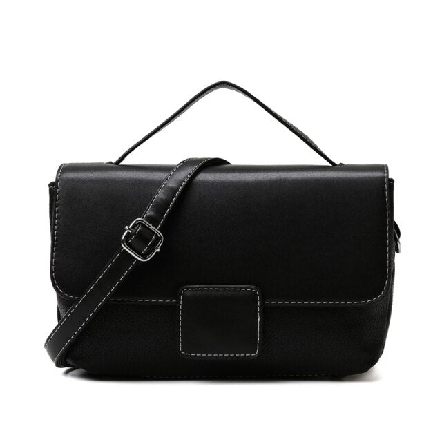 Leather shoulder bag Ankara