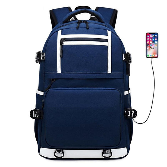 Large Sports Backpack + Usb  WS SB01