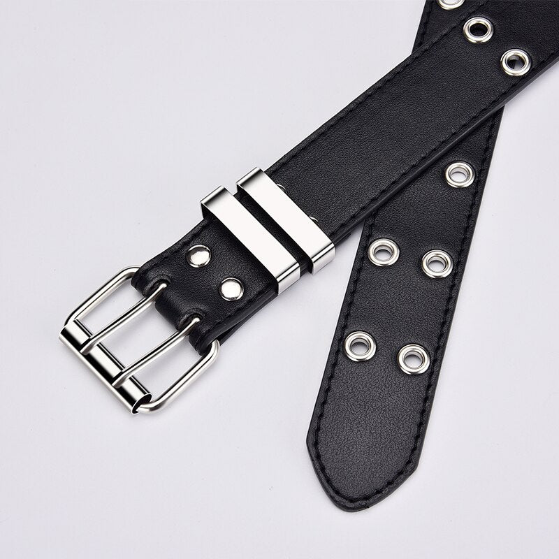 Punk Style Leather Belt Brakely