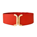 Gold Buckle Leather Belt Gomy