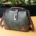 Leather Handbag with Sequins Cullfield