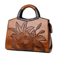 Carved Leather Bag Morroco