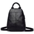 Large capacity leather backpack Osly