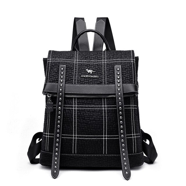Leather Casual Backpack WS Oman